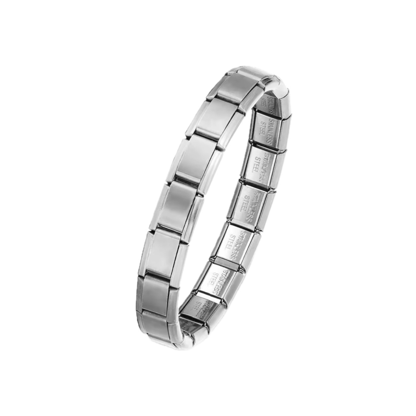 Italien Charm Bracelet - Stříbrná