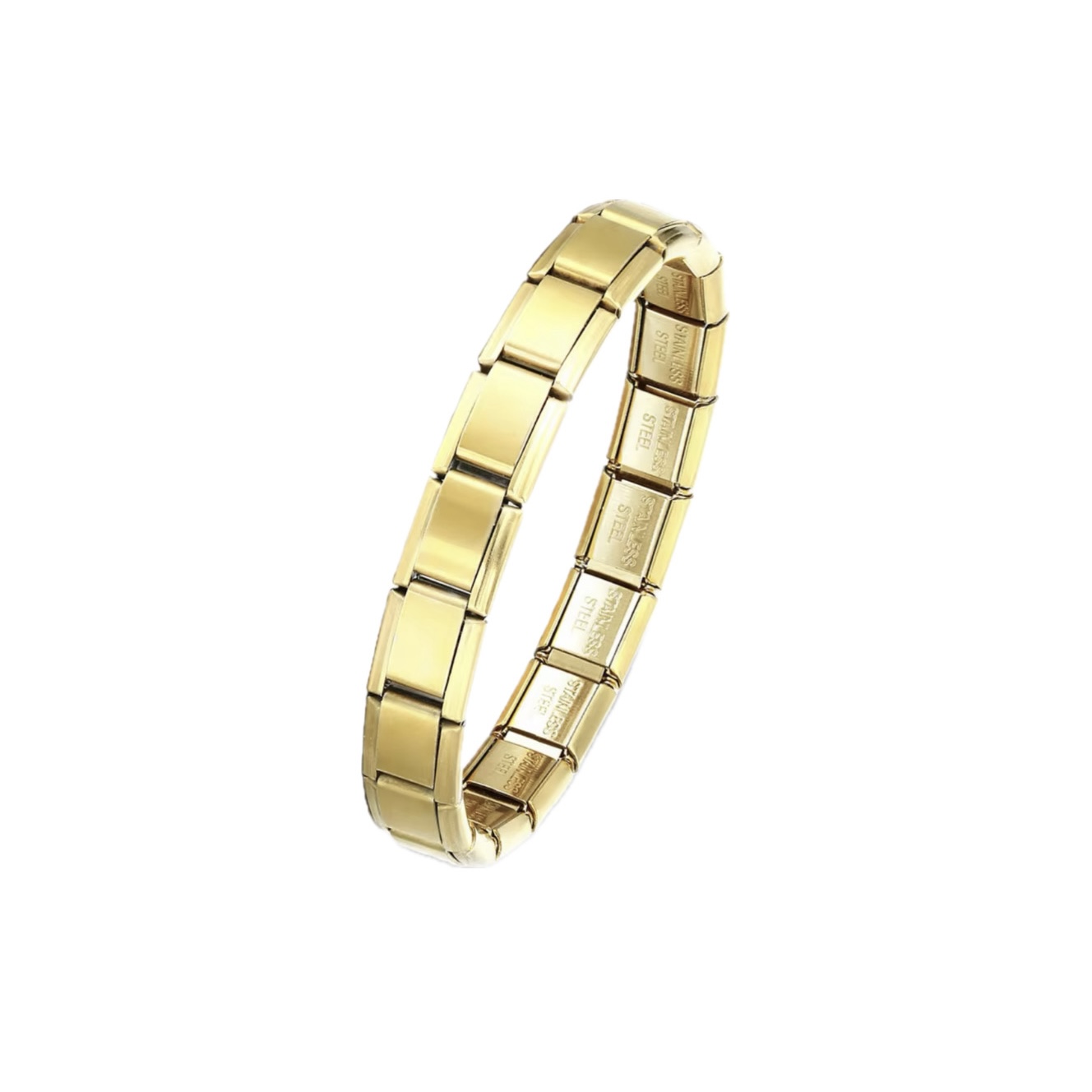 Italien Charm Bracelet - Zlatá