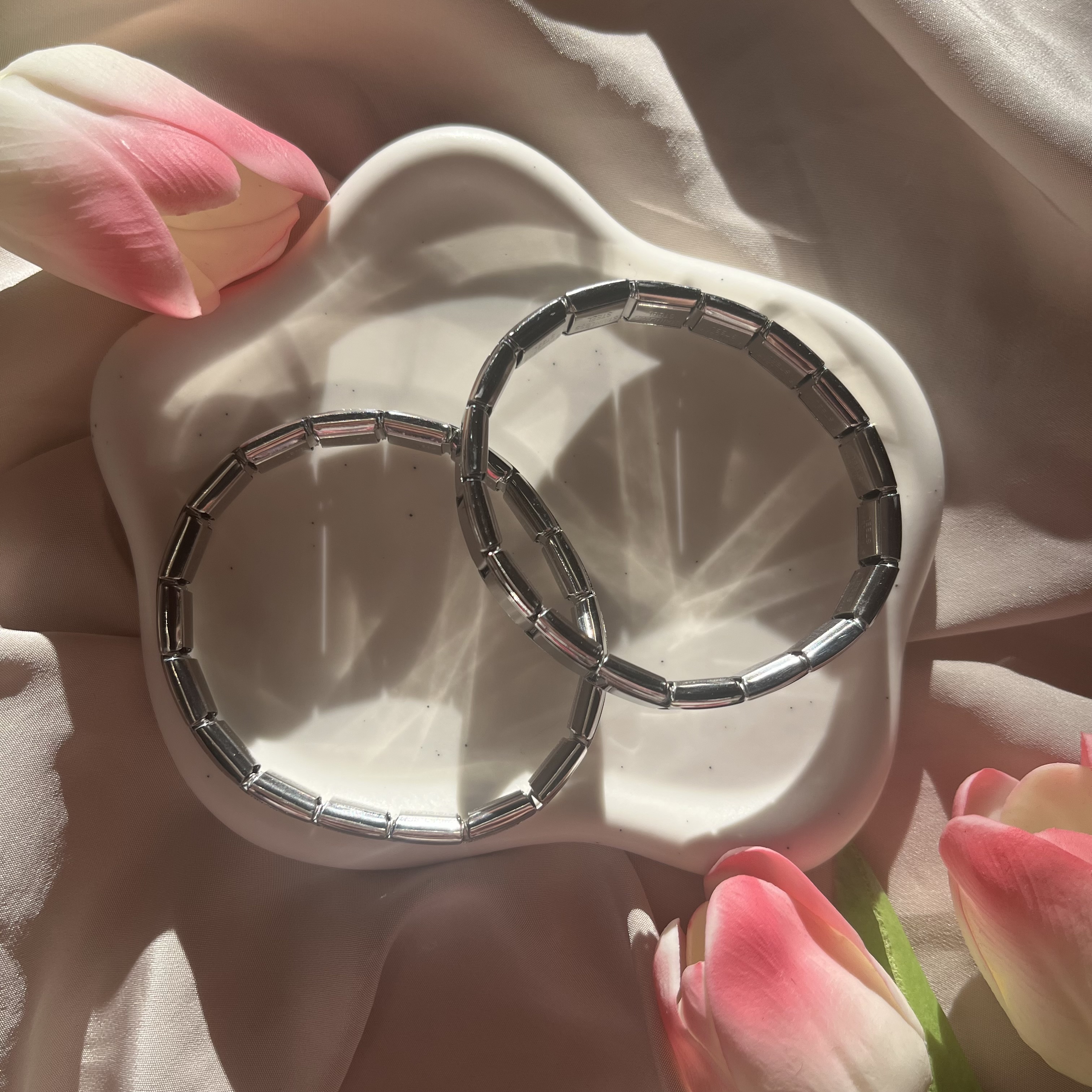 Italien Charm Bracelet - Stříbrná