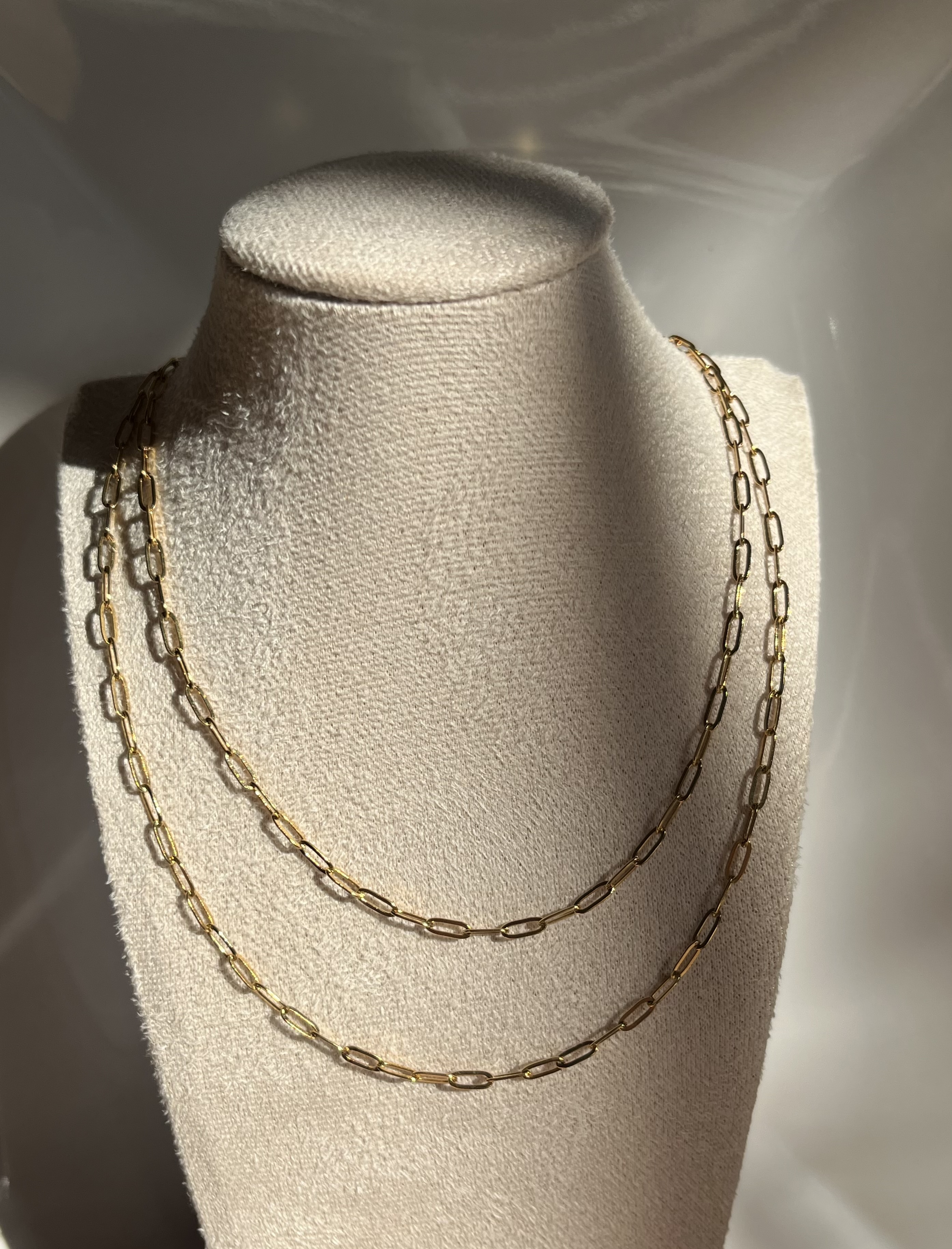Double Chain - zlatá