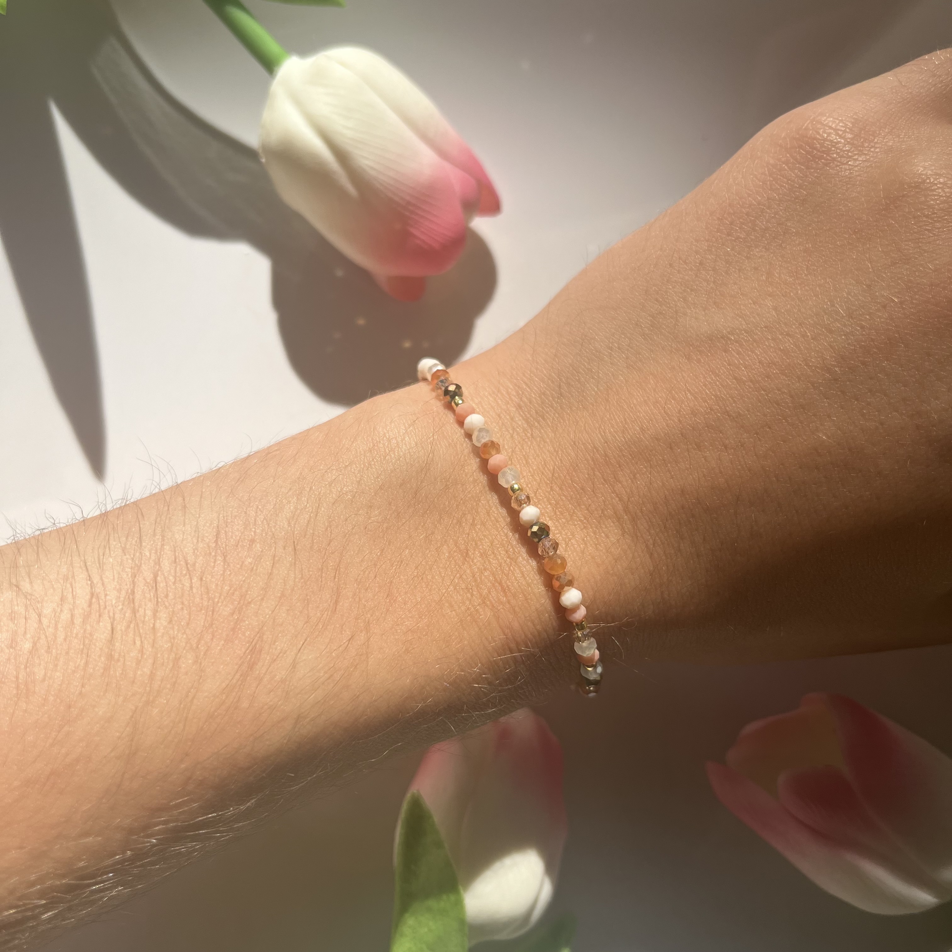Simple Bracelet Coral